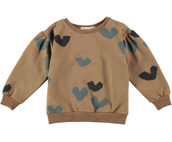Big Heart sweatshirt Babyclic - Foto 1