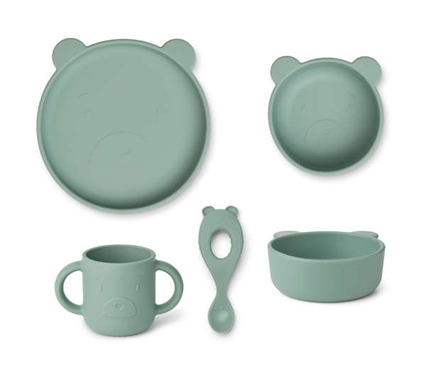 Set pappa completo in silicone Liewood - Foto 1